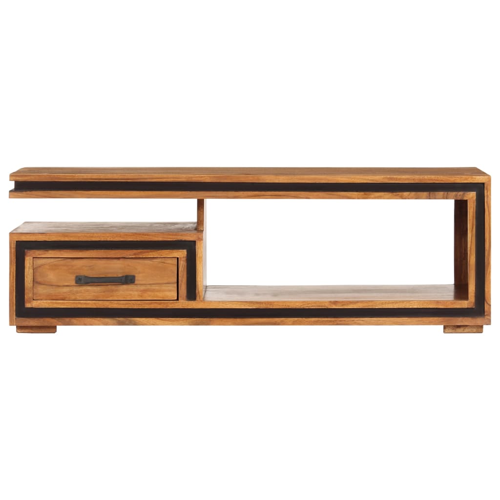 Mesa de centro 100x45x33 cm madeira de acácia maciça
