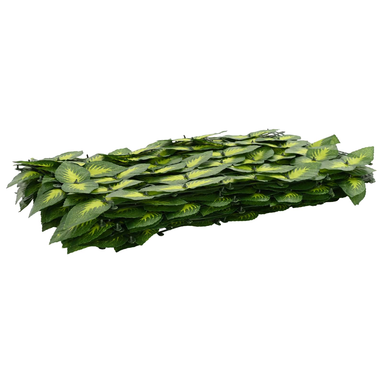 Tela de varanda com folhas verde e amarelo 200 x 75 cm