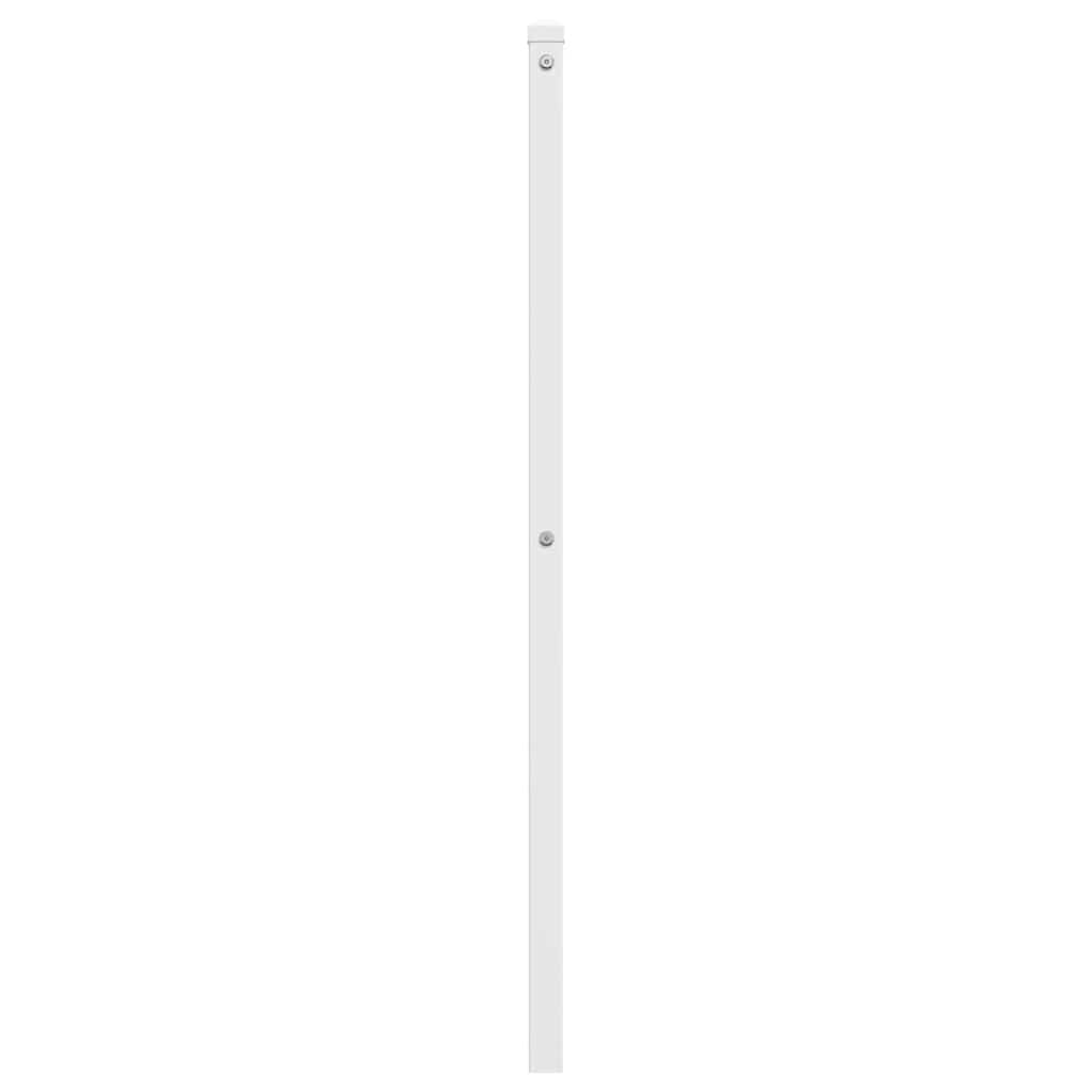 Cabeceira de substituição 100 cm metal branco