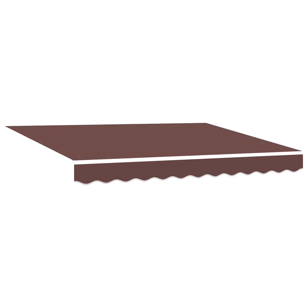 Toldo retrátil automático 300x250 cm castanho