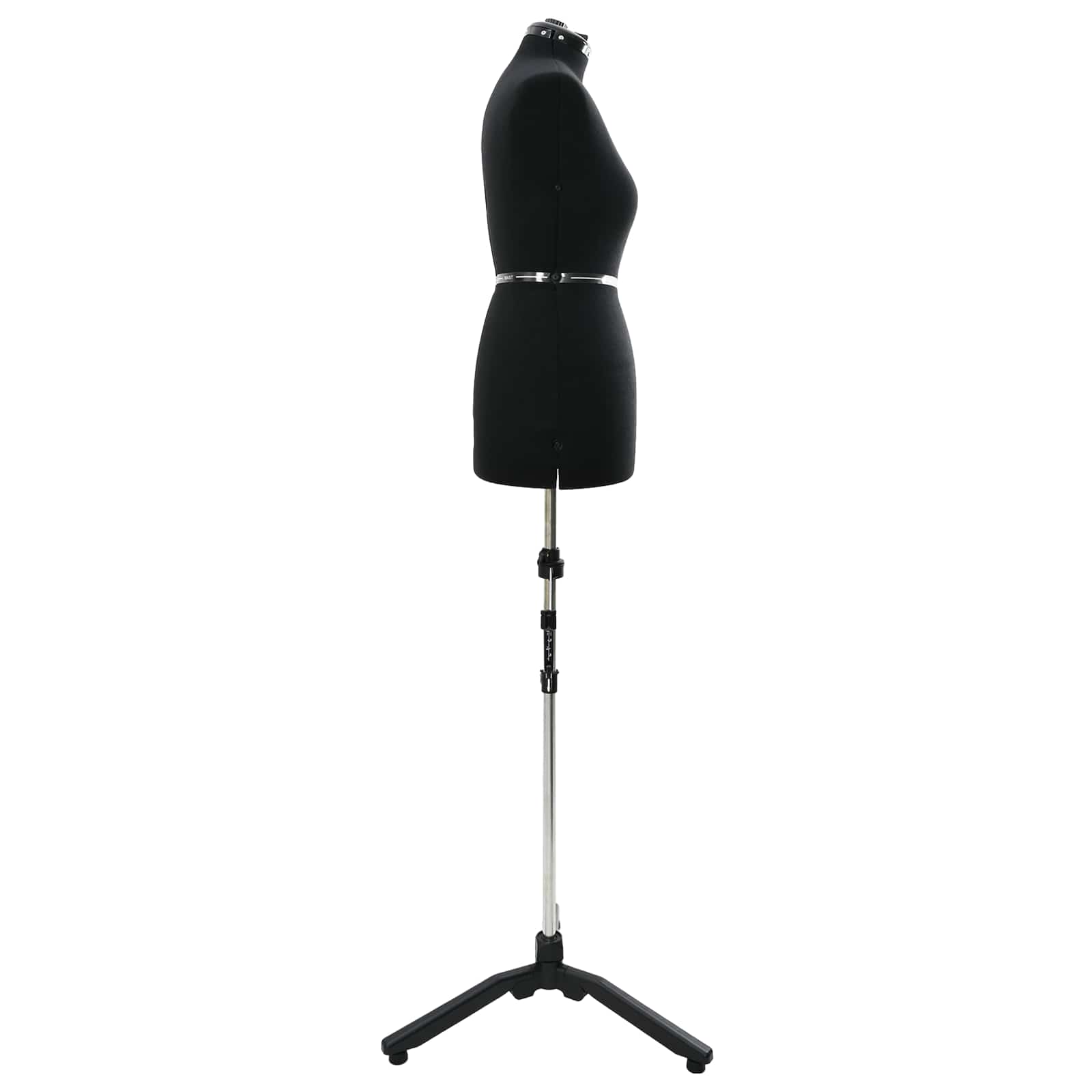 Forma de vestido ajustável feminina preto m veludo