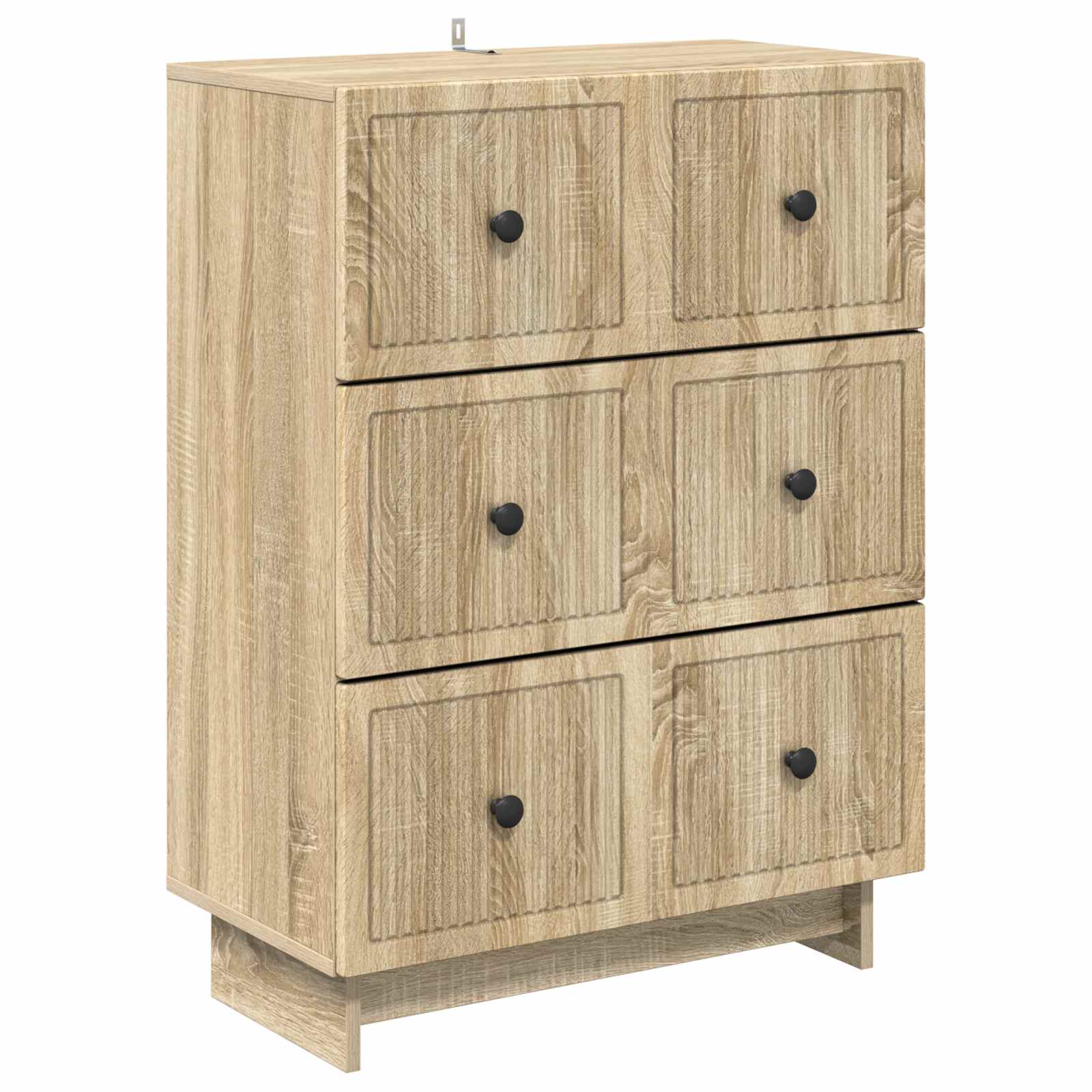 Gabinete de gavetas carvalho sonoma 66 x 34,5 x 90 cm