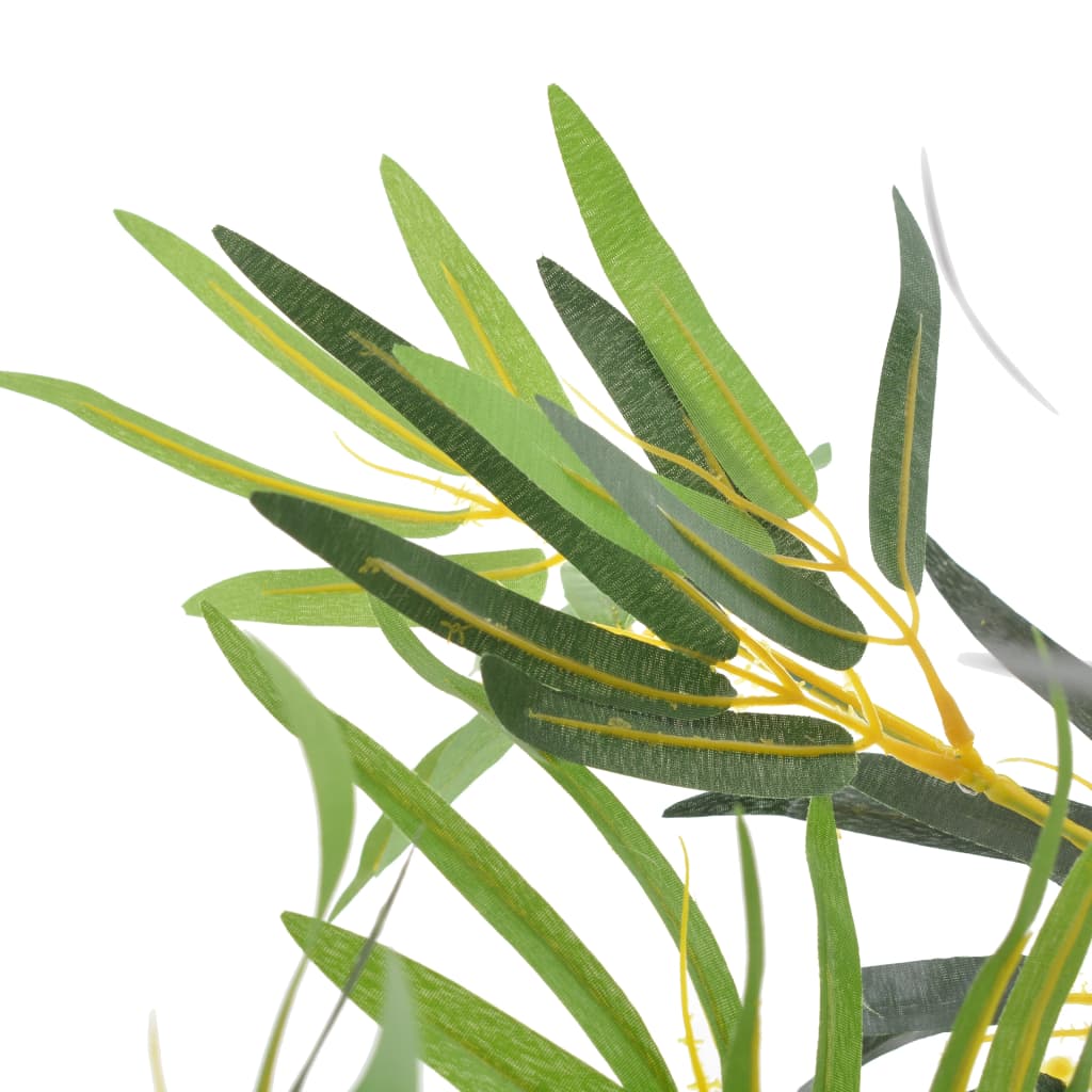 Bambu artificial com vaso verde 160 cm