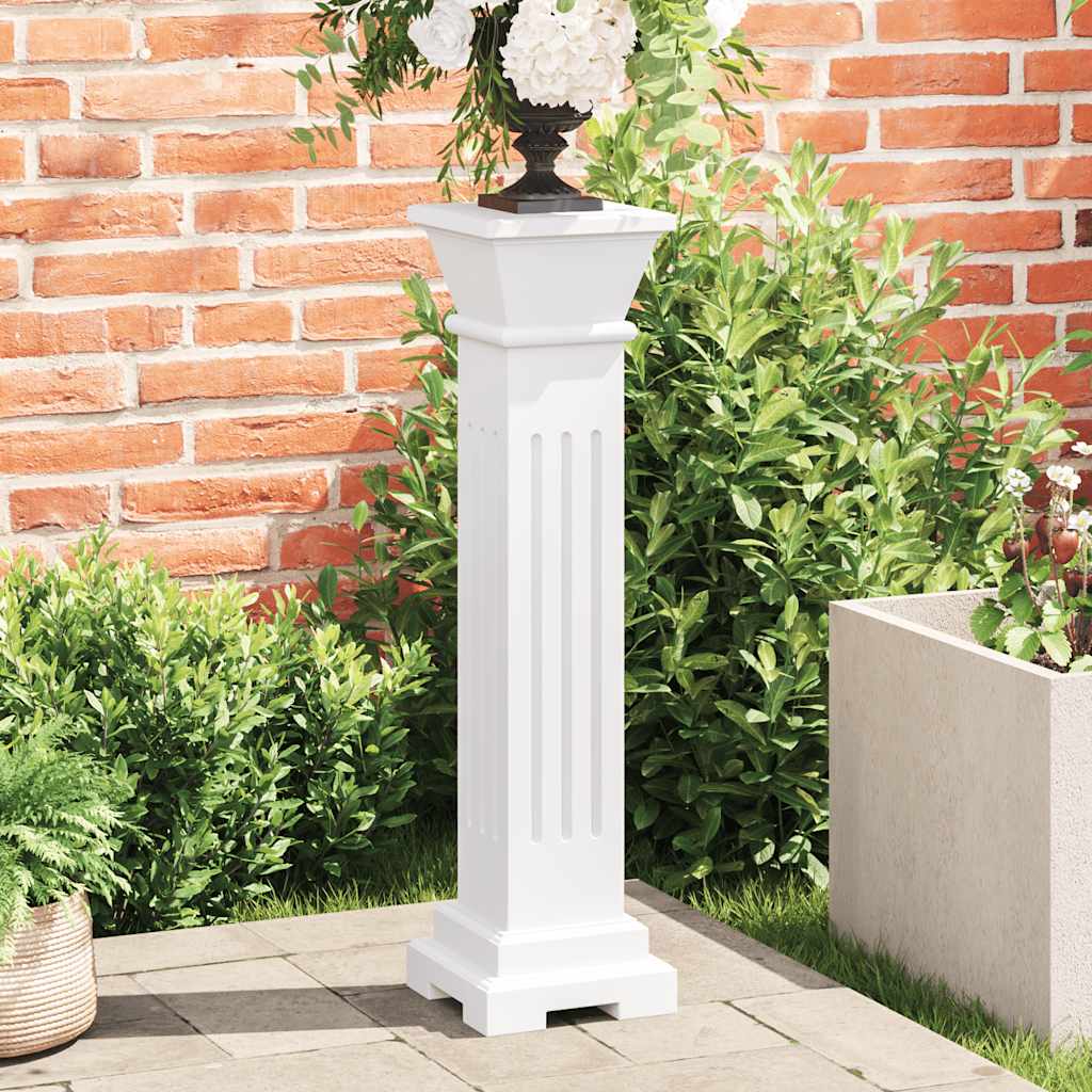 Coluna clássica quadrada / suporte para plantas MDF