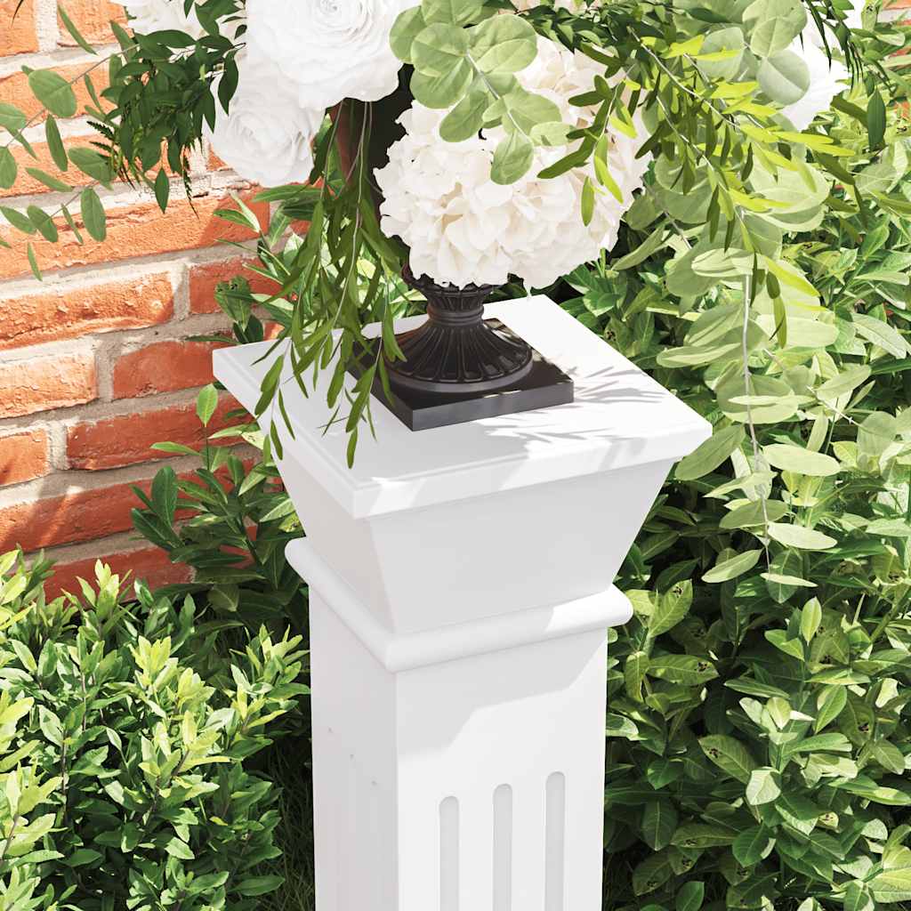 Coluna clássica quadrada / suporte para plantas MDF