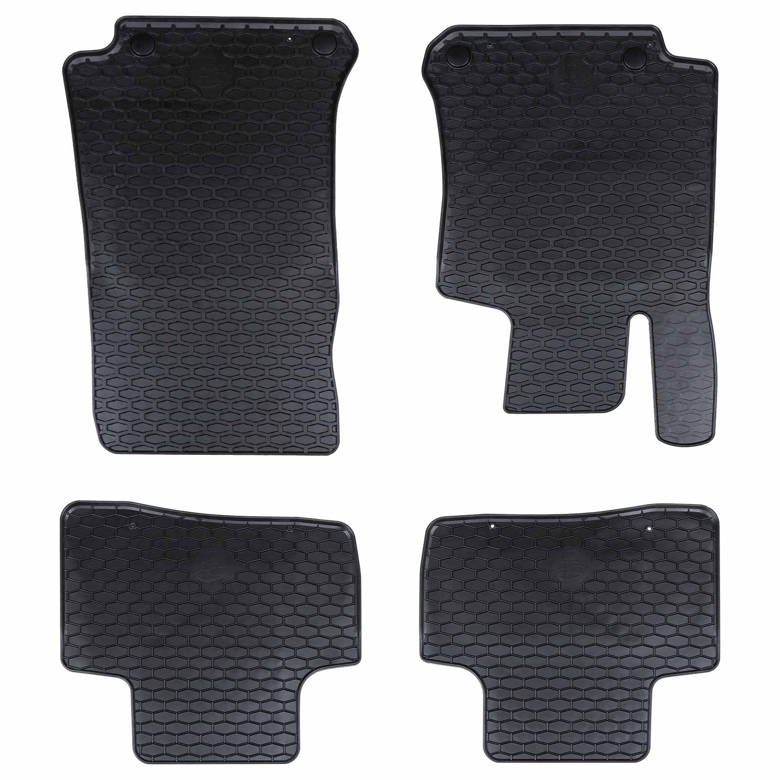 Tapete de carro 4 unid. adequado para glc 2016-2022 borracha