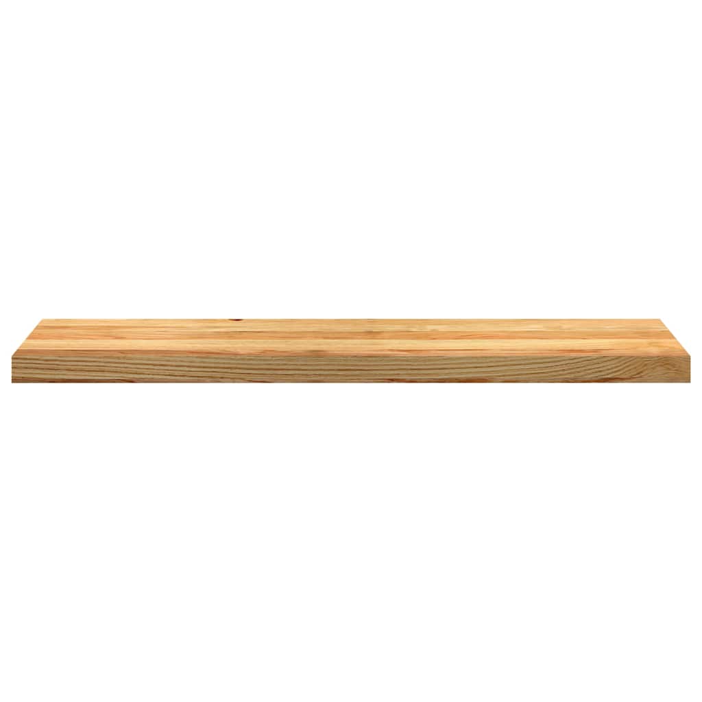 Soleiras da janela 2 pcs 100x30x2 cm carvalho castanho-claro