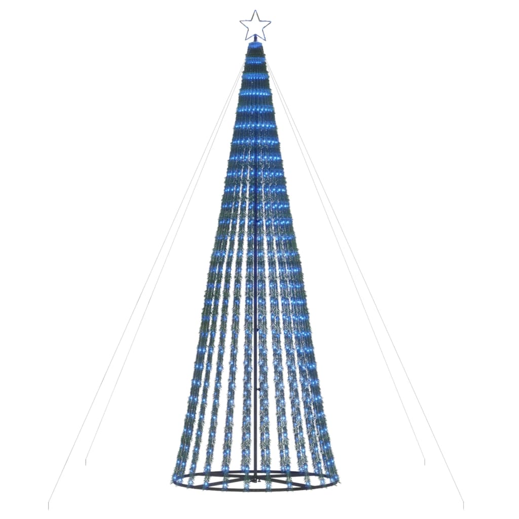 LED árvore de natal 688 leds azul 300 cm