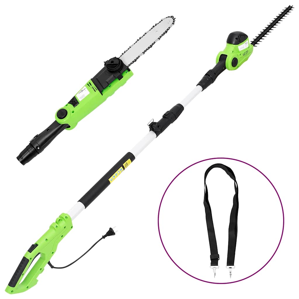 Motosserra telescópica e corta-sebes 25/41 cm 710/550 w