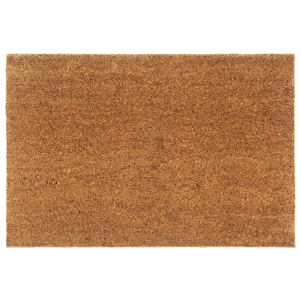 Tapete de porta 60x90 cm fibra de coco tufada natural