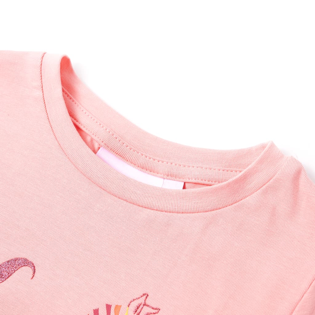 T-shirt de criança rosa 116