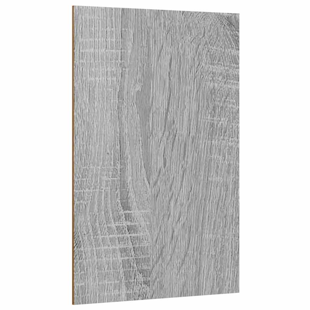 Painéis de decoração 12 unid. cinza sonoma 40 x 60 x 0,27 cm