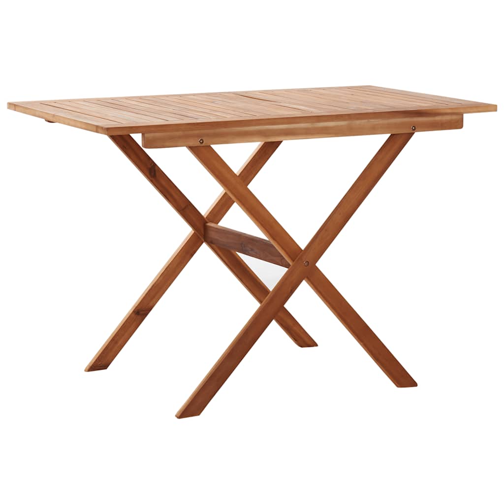 3 Pcs conjunto de jantar para jardim com almofadões bege