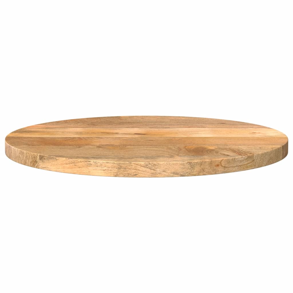 Tampo de mesa redondo ø40x2,5cm madeira de mangueira maciça