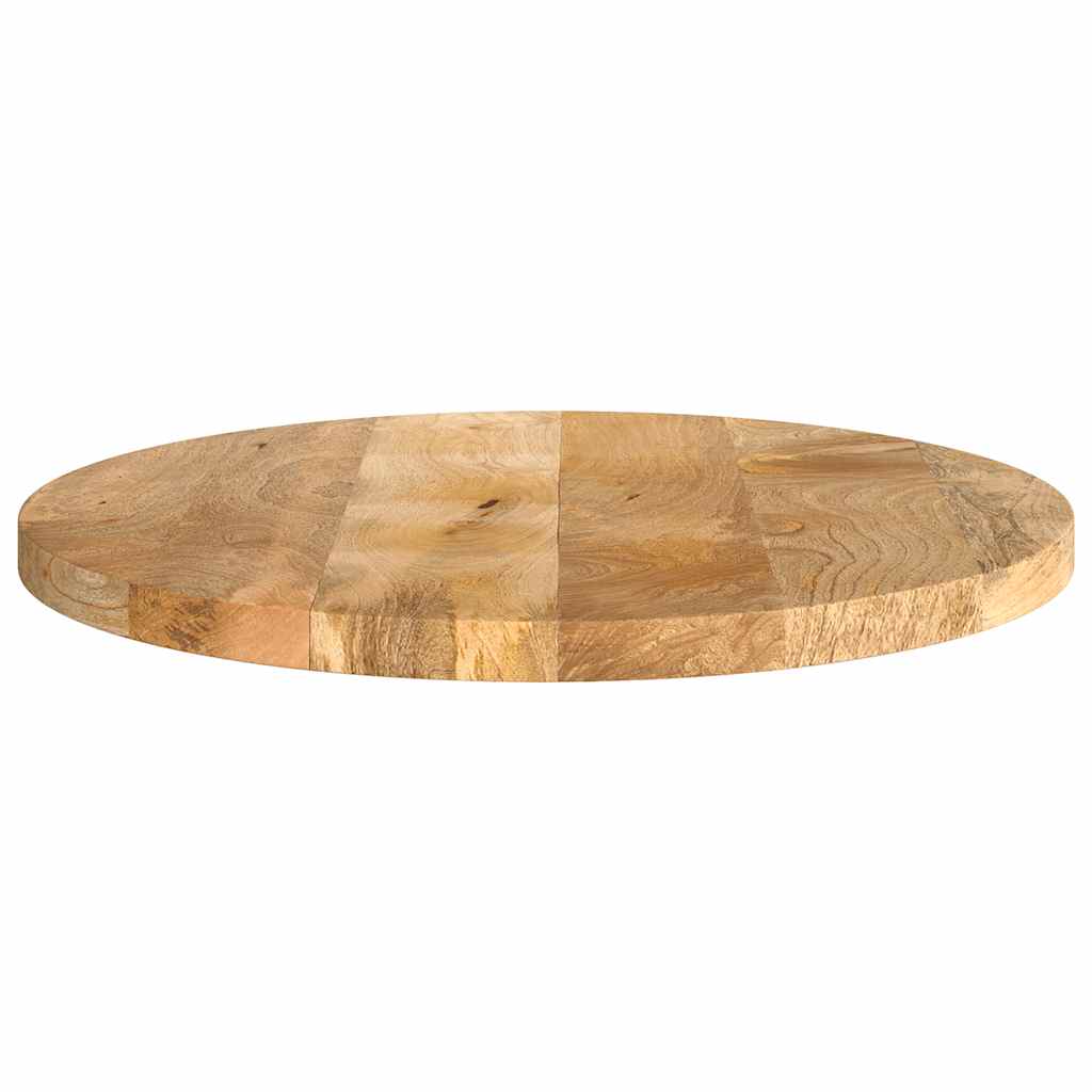 Tampo de mesa redondo ø40x2,5cm madeira de mangueira maciça