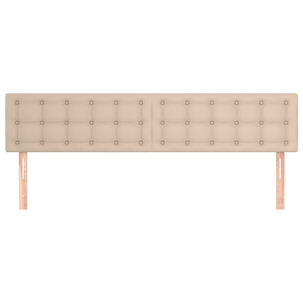 Cabeceiras cappuccino 160x5x78/88 cm couro artificial