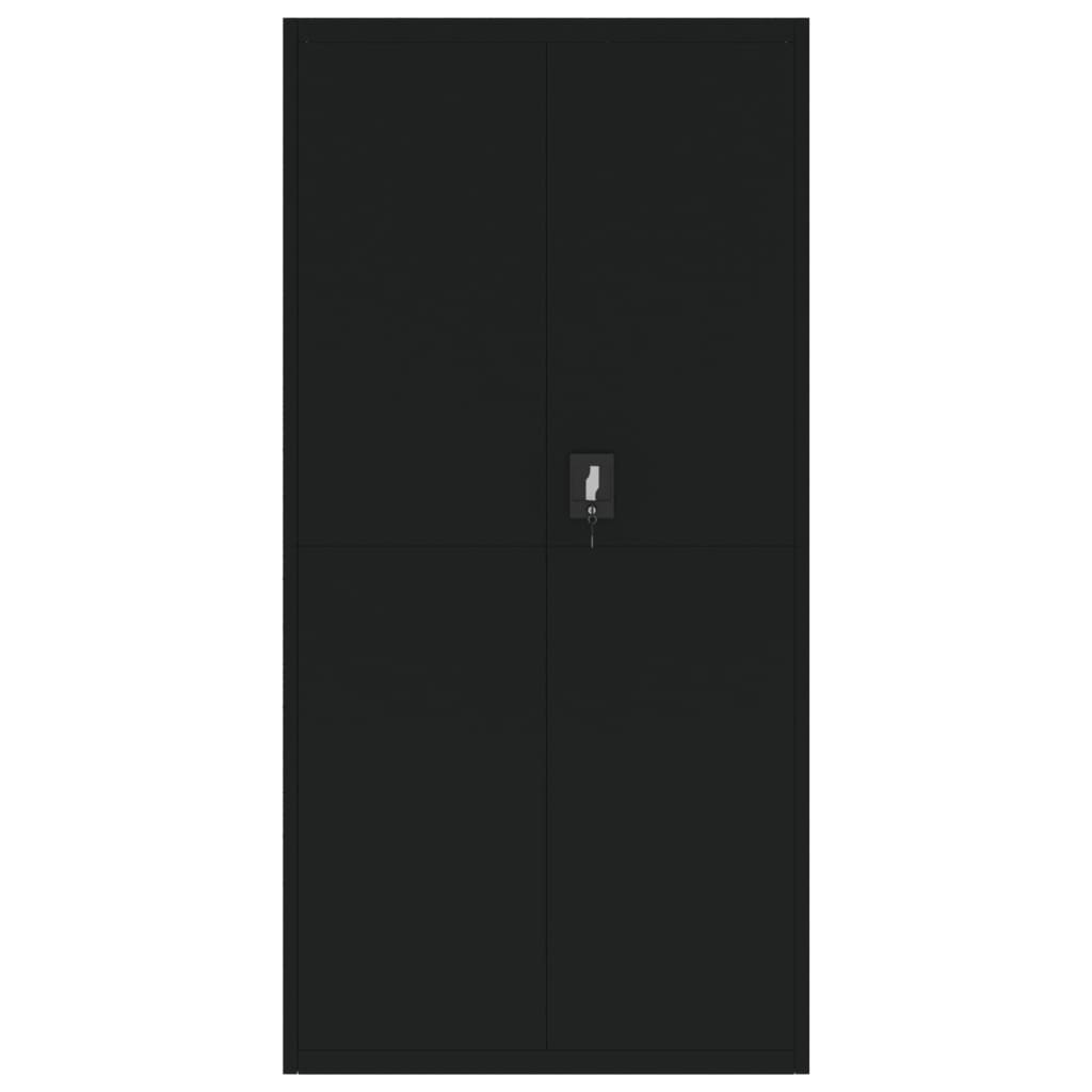 Arquivador 90x40x180 cm aço preto