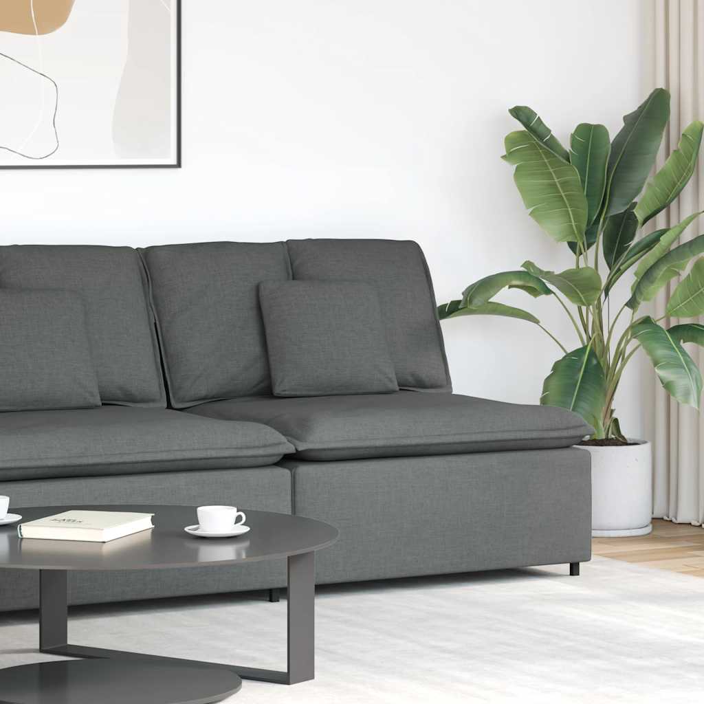 Módulo central de sofá modular com almofadões 100 cm