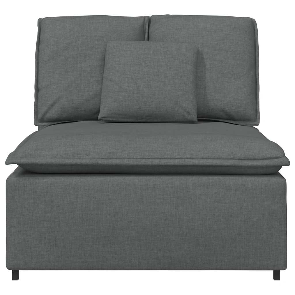 Módulo central de sofá modular com almofadões 100 cm