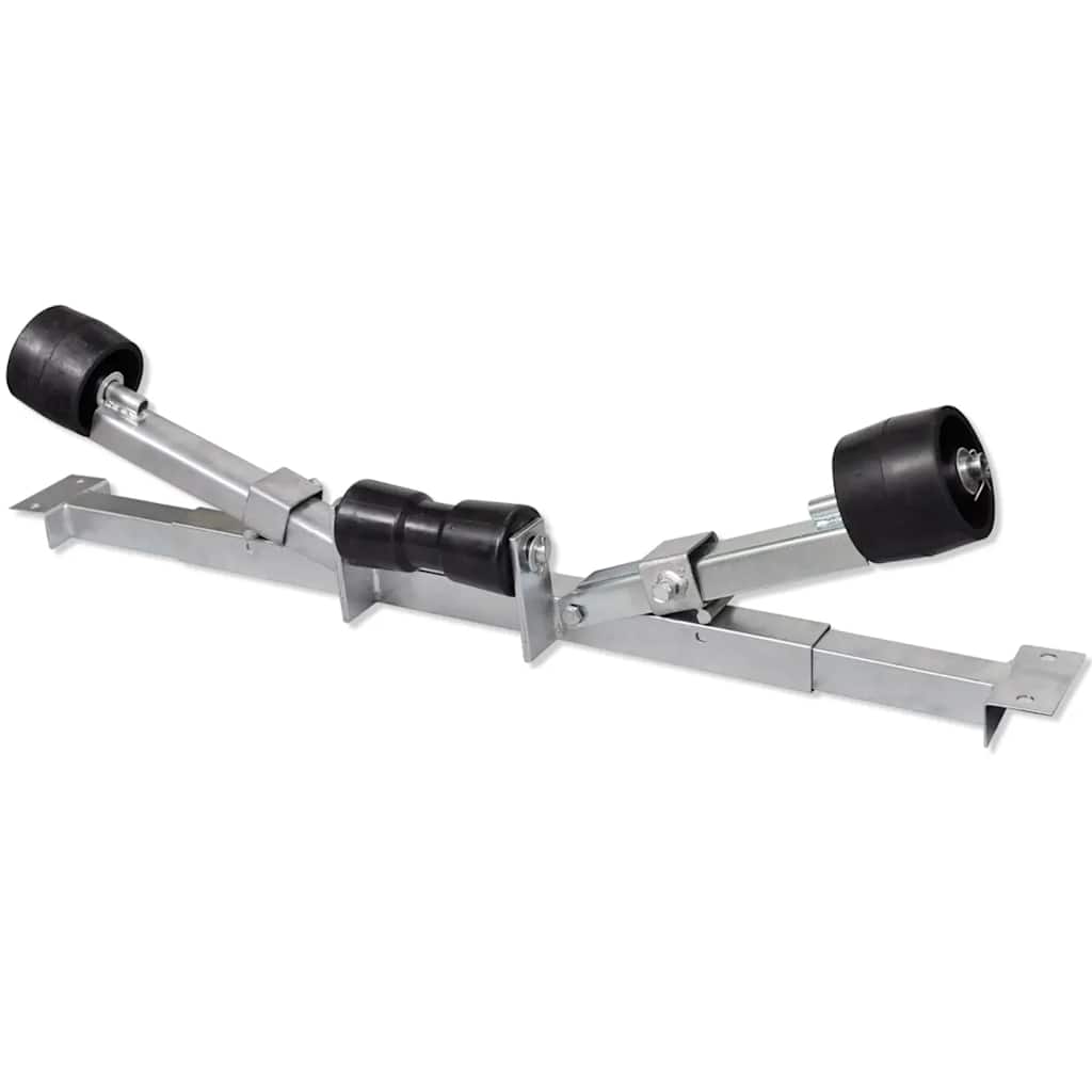 Suporte para o reboque de barco com rolos