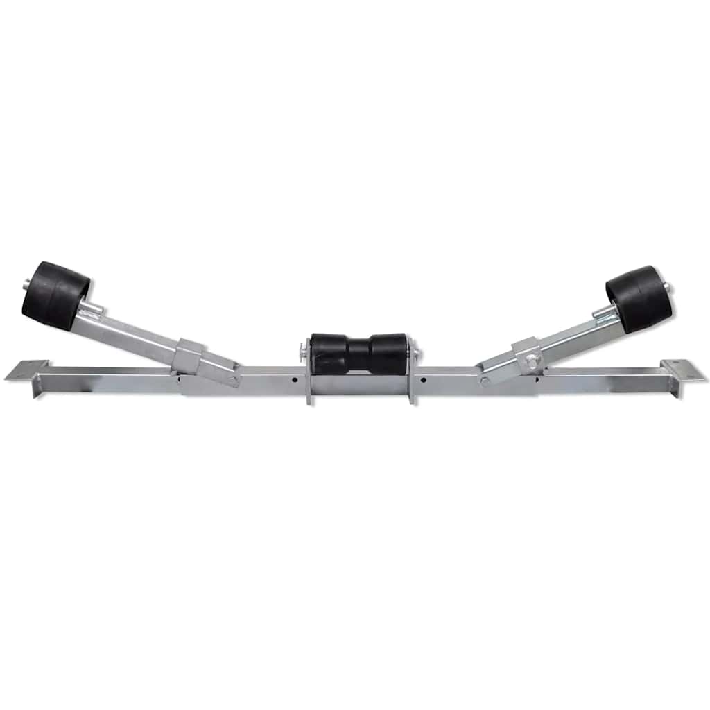 Suporte para o reboque de barco com rolos