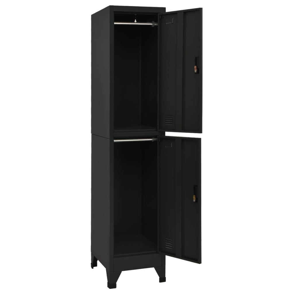 Cacifo 38x45x180 cm aço preto