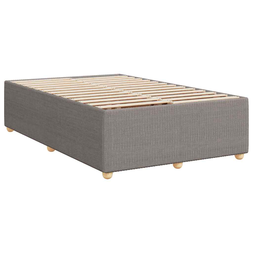 Estrutura cama sem colchão 120x200 cm tecido cinza-acastanhado