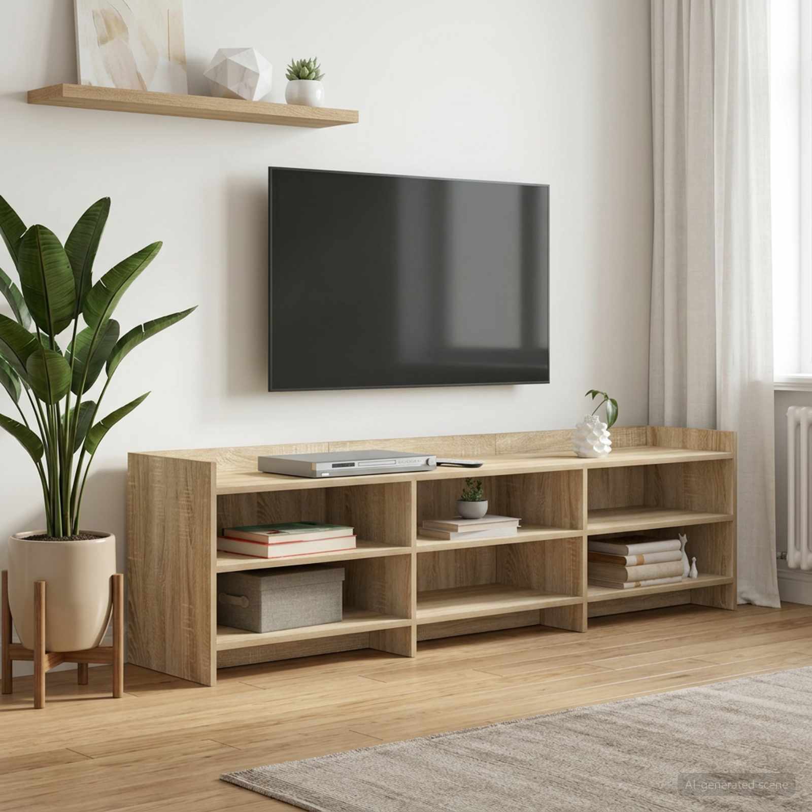 Gabinete para TV 168 x 33 x 47 cm carvalho sonoma
