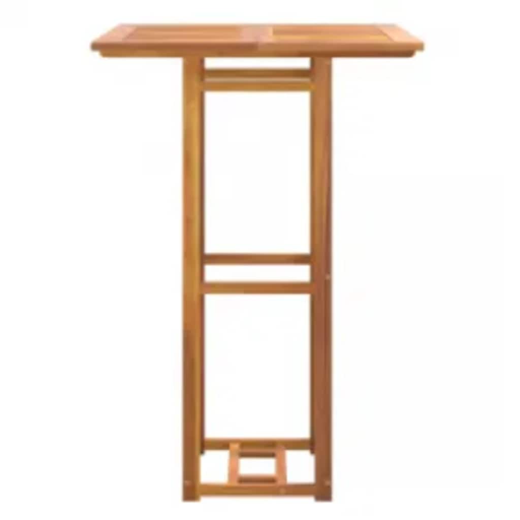 Mesa de bistrô 75x75x110 cm madeira de acácia maciça