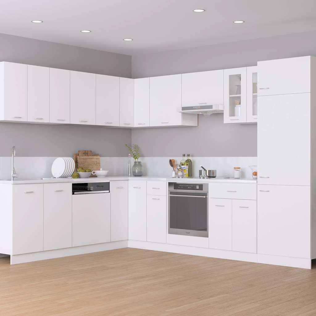 Armário para forno "riga" 60x46x81,5cm derivados madeira branco