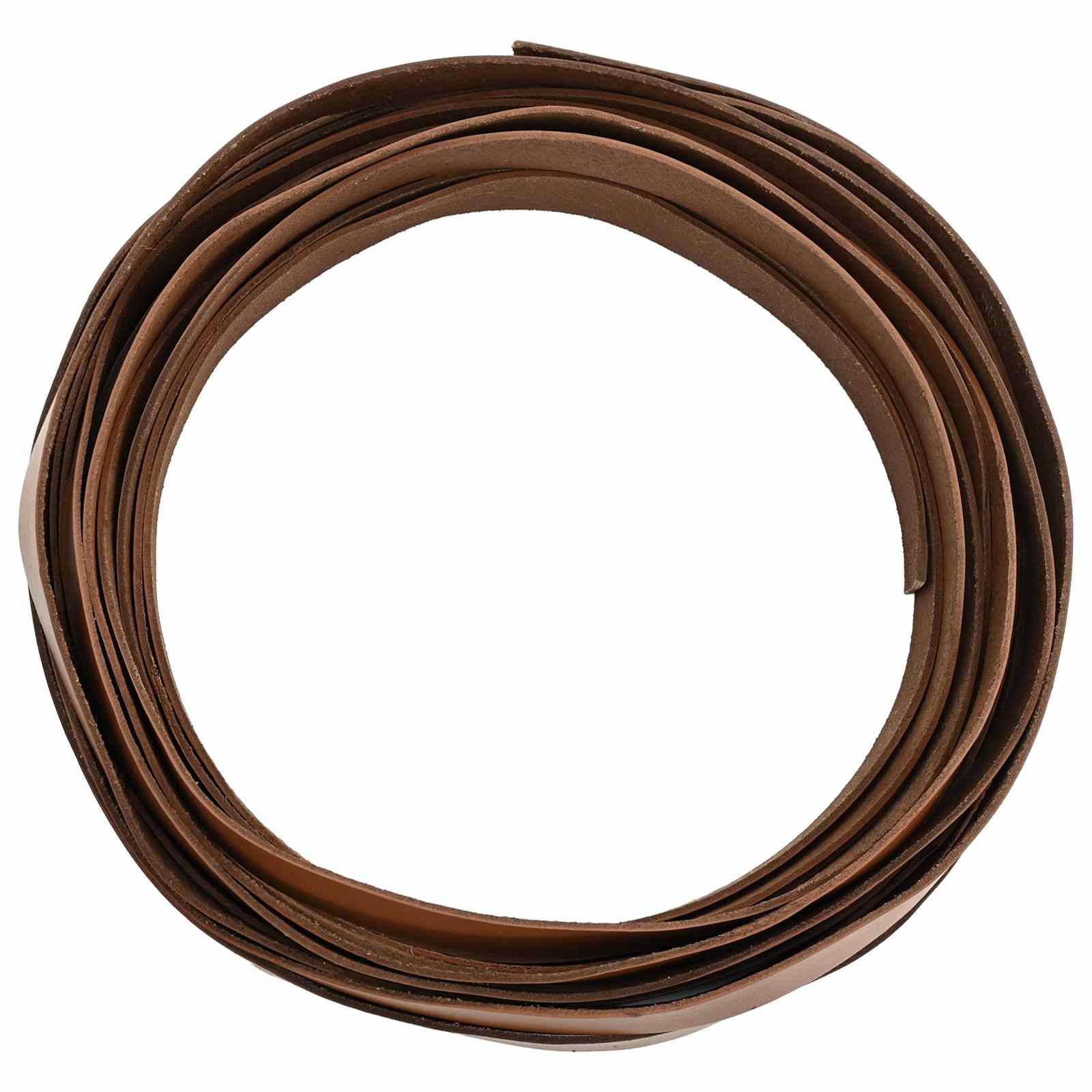 Pulseira de couro castanho 1000 x 1,5 cm couro