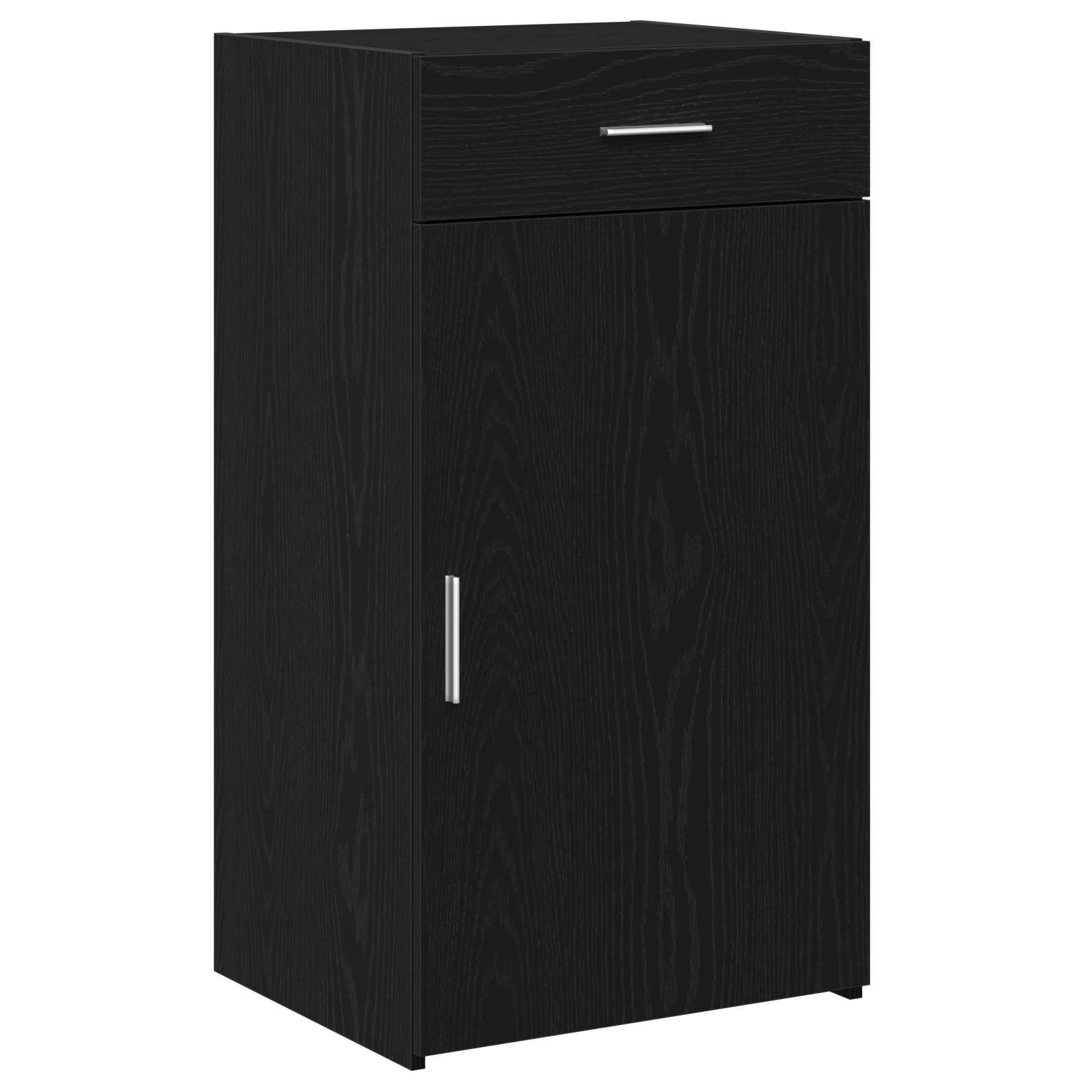 Buffet com gaveta carvalho preto 50 x 42,5 x 93 cm