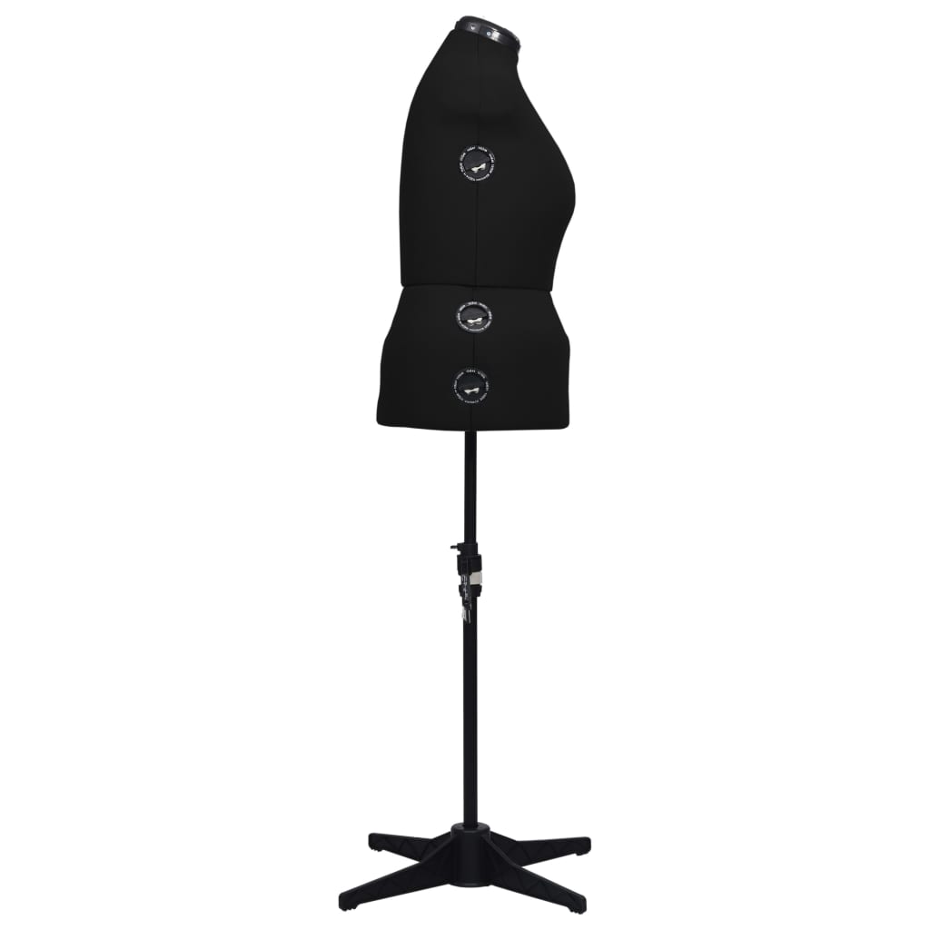 Manequim feminino ajustável tamanho l 44-50 preto