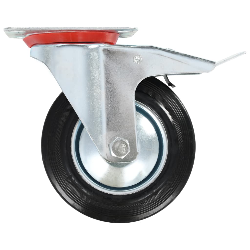 16 Pcs rodas giratórias 160 mm