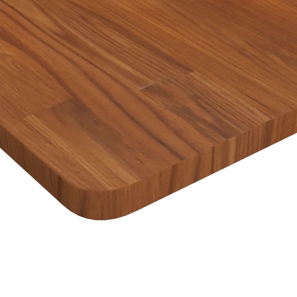 Bancada p/ wc 80x40x2,5 cm madeira tratada castanho-escuro