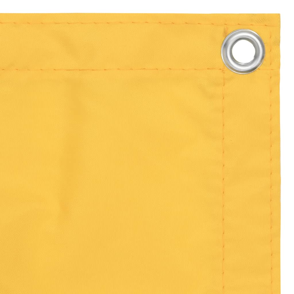 Tela de varanda 90x400 cm tecido oxford amarelo
