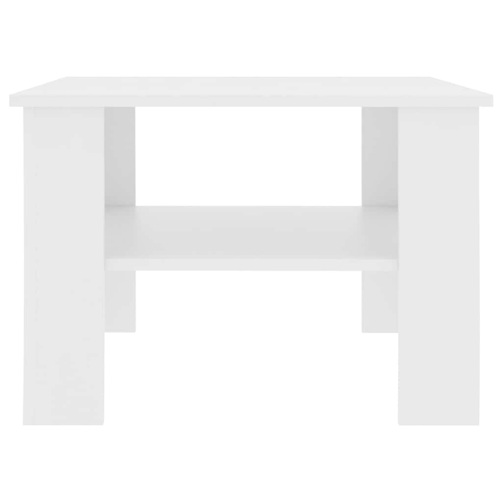 Mesa de centro 60x60x42 cm derivados de madeira branco