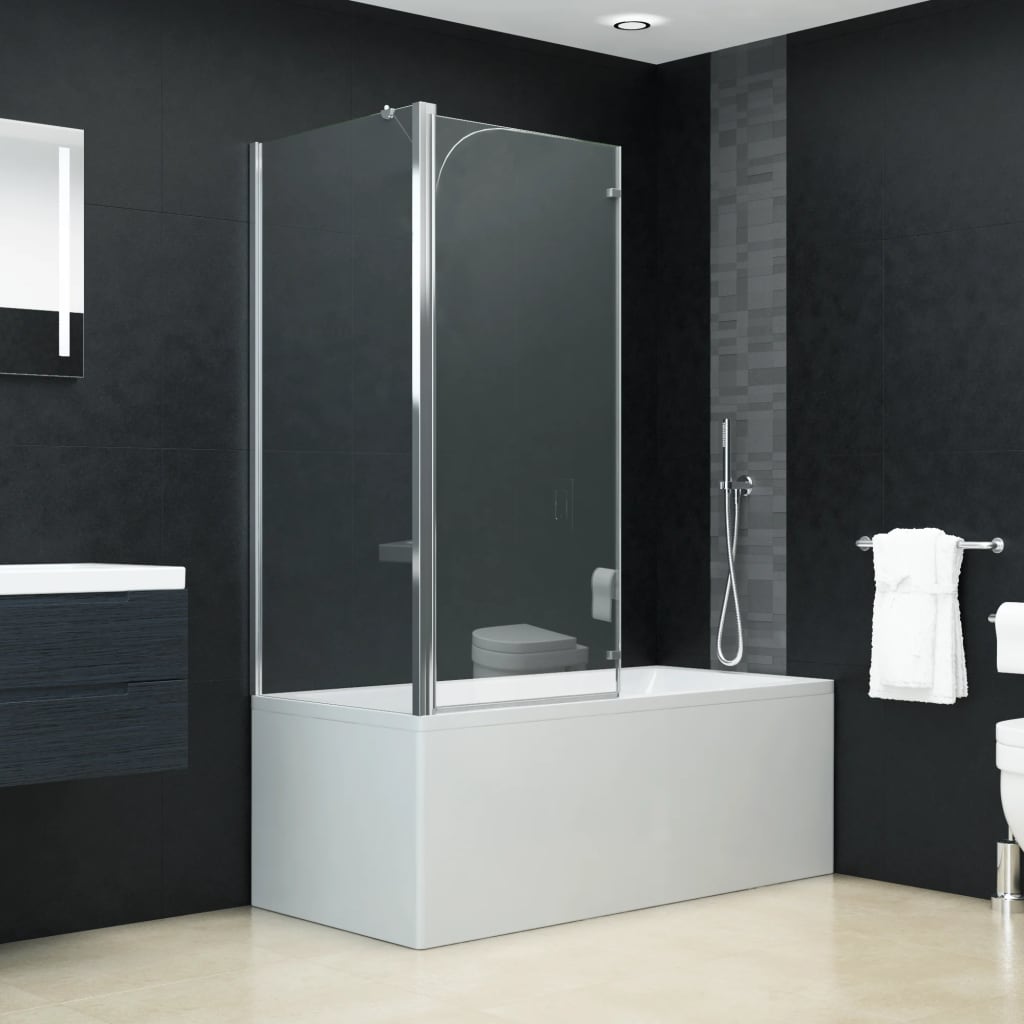 Divisória de chuveiro c/ dobragem dupla esg 120x68x130 cm