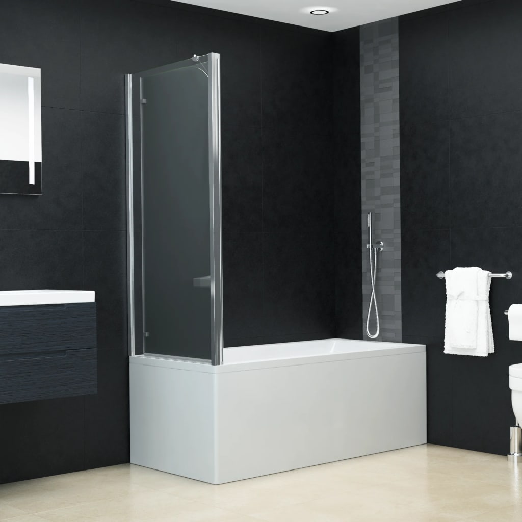 Divisória de chuveiro c/ dobragem dupla esg 120x68x130 cm