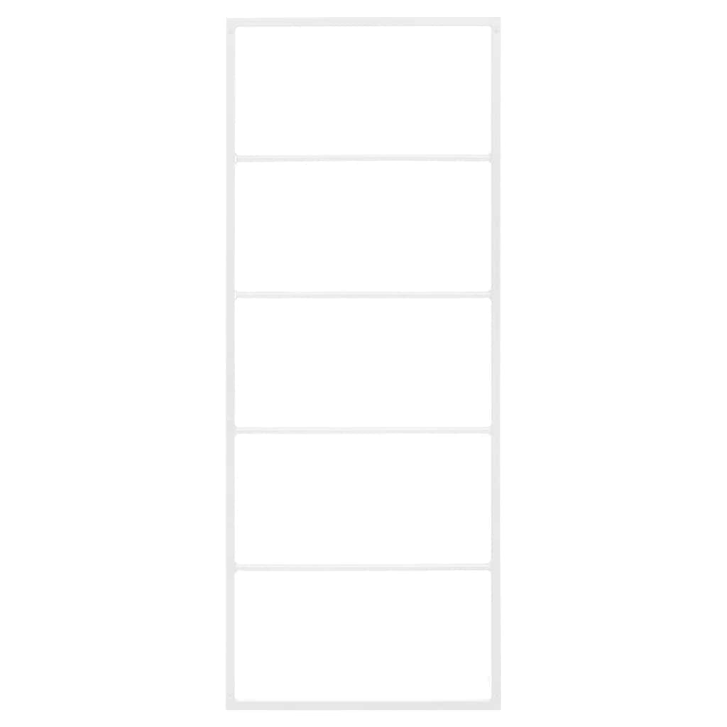 Toalheiro branco 45x10x115 cm aço