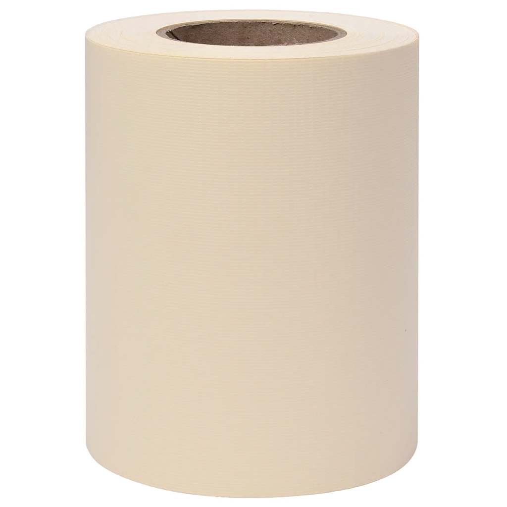 Painel de privacidade para jardim 70x0,19 m PVC creme