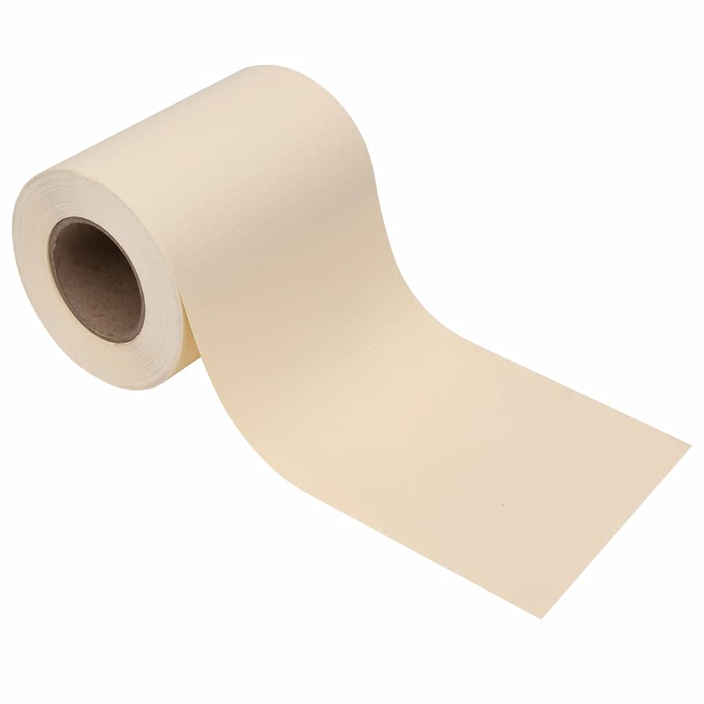 Painel de privacidade para jardim 70x0,19 m PVC creme