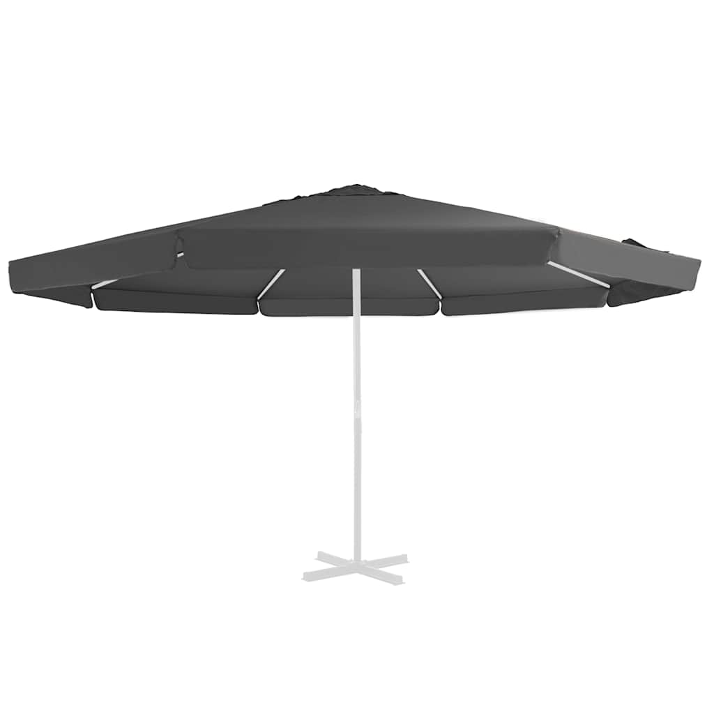 Tecido de substituição p/ guarda-sol exterior 515 cm antracite