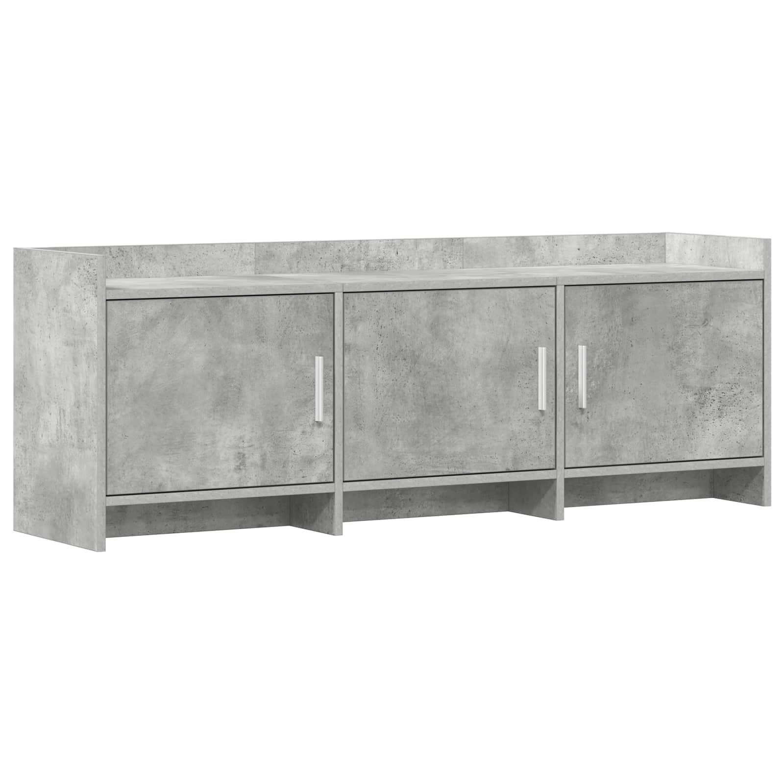 Gabinete para TV 130 x 33 x 47 cm cinzento cimento