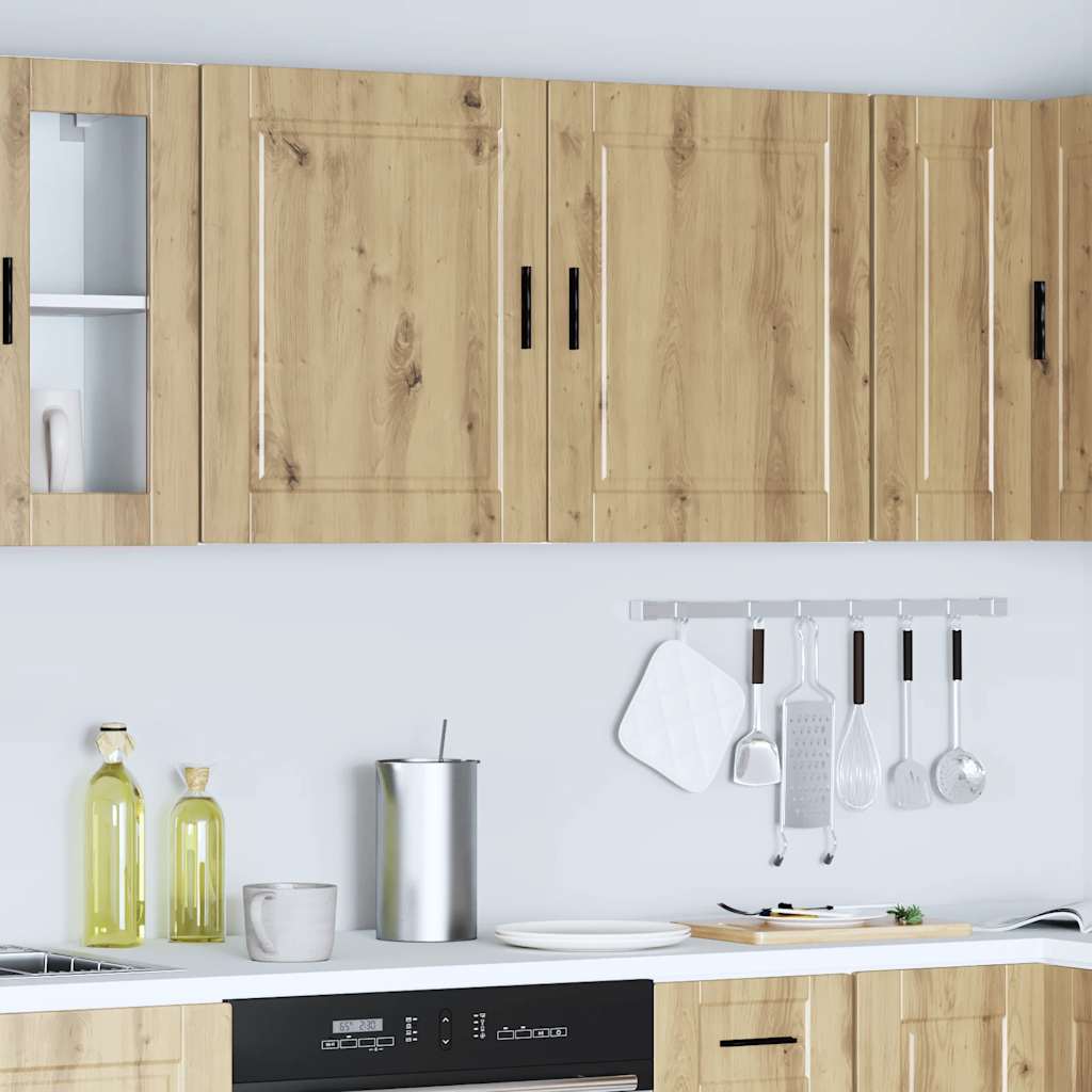 Armários parede cozinha 2 pcs porto carvalho artesanal