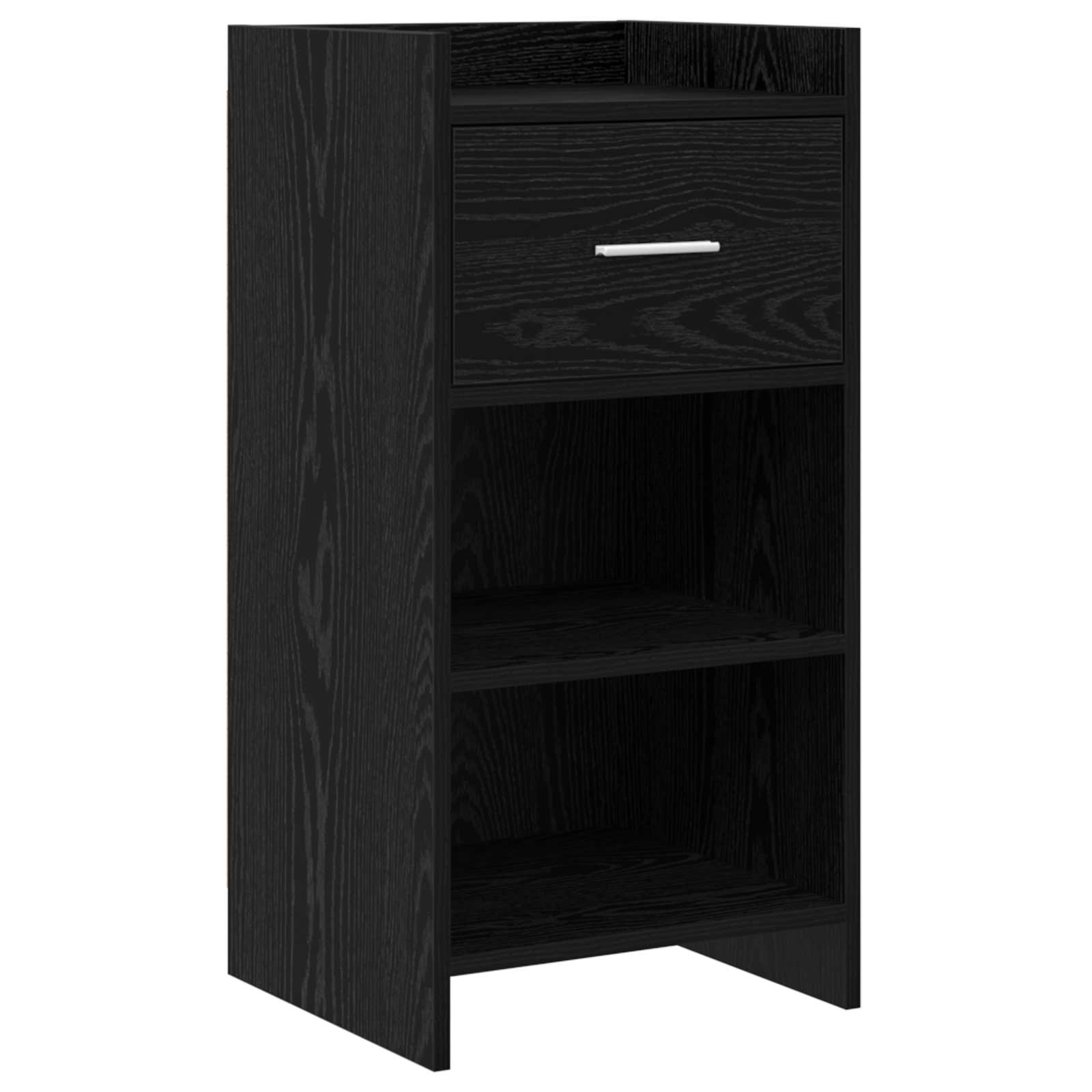 Buffet carvalho preto 40 x 36 x 80 cm derivados de madeira