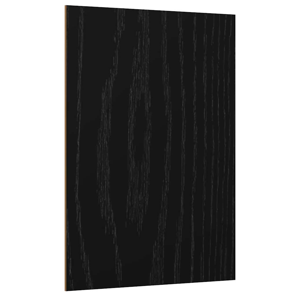 Painéis de decoração 50 unid. carvalho preto 30 x 42 x 0.27 cm