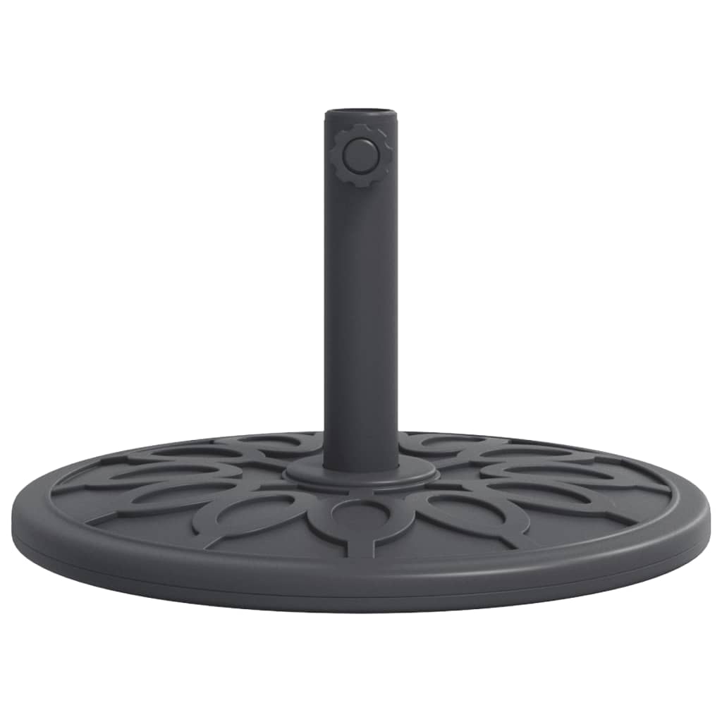 Base de guarda-sol para postes de ø38/48 mm 12 kg redondo