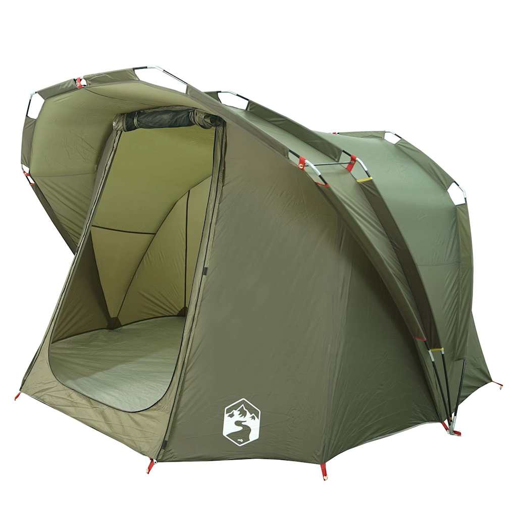 Tenda de pesca para 4 pessoas impermeável verde azeitona