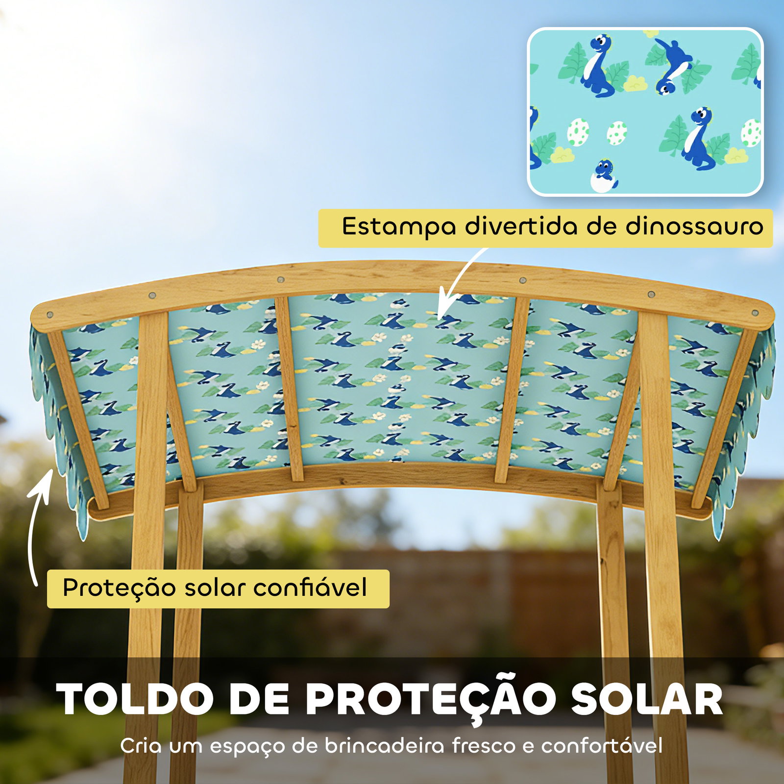 Caixa de areia infantil de madeira com 2 caixas de PP caixa de areia para crianças de 3-6 anos 128x118x121 cm azul e madeira